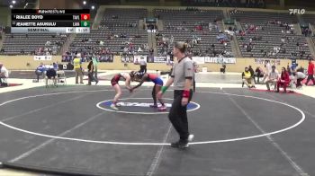 107 lbs Semifinal - Rialee Boyd, Taylor County vs Jeanette Asukulu, Lafayette
