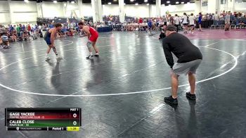 190 lbs Round 2 (8 Team) - Caleb Close, MAWA Blue vs Gage Yackee, Foxfire Wrestling Club