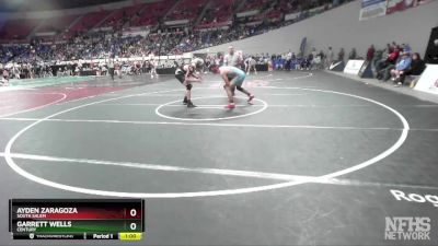 6A-165 lbs Cons. Round 4 - Garrett Wells, Century vs Ayden Zaragoza, South Salem