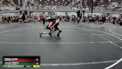 98 lbs Round 3 (8 Team) - Derek Danbe, Ohio Gold vs Logan Worth, Full Circle Green