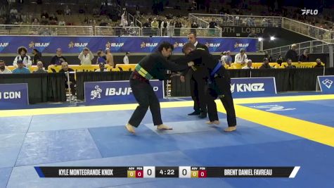 Brent Daniel Favreau vs Kyle Montegrande Knox 2026 Pan Jiu Jitsu IBJJF Championship