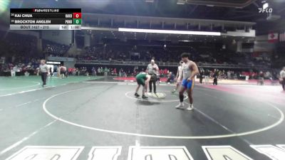 215 lbs Cons. Round 1 - Brockton Anglen, Ponderosa vs Kai Chua, Oak Ridge