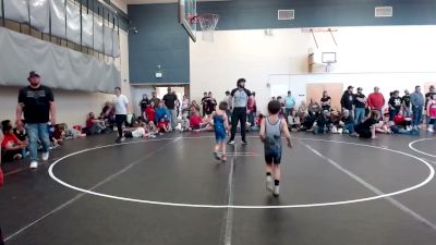 49 lbs Semis - Kellen ONeill, Thunder Ridge Outlaws Wrestling Club vs Colt Russell, Sandpoint Legacy Wrestling Club