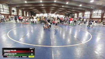 57 lbs Cons. Round 3 - Jeremiah Ellis, Defiant Wrestling vs Rowan Miller, Bear River
