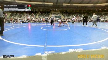 150 lbs Semifinal - Mila Mantanona, MANTANONA-TC vs Adelynn McKenzie, Lady Warriors Wrestling Club