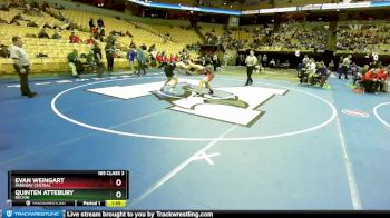 165 Class 3 lbs Champ. Round 1 - Quinten Attebury, Belton vs Evan Weingart, Parkway Central