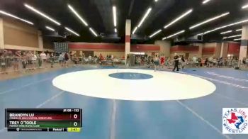 132 lbs Champ. Round 1 - Brandyn Lu, Franklin High School Wrestling vs Trey O`Toole, Power Wrestling Club