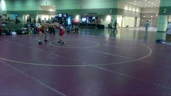 195 lbs Round 1 (16 Team) - Daniel Recla, Land O` Lakes vs Casey Jeannoutot, Nebraska Hangin` 10`s