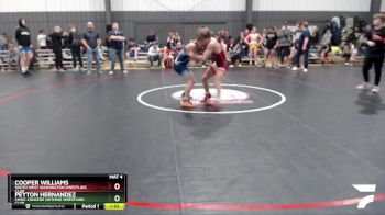 126 lbs Cons. Round 1 - Cooper Williams, South West Washington Wrestling Club vs Peyton Hernandez, CNWC Concede Nothing Wrestling Club