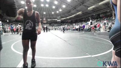 85 lbs Consi Of 16 #2 - Jarrette Ventresca, Team Guthrie Wrestling vs CAIDENCE DEMERY, KIPP TULSA