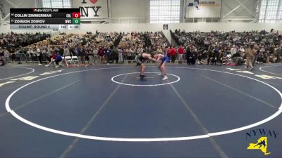 138 lbs Champ. Round 2 - Collin Zimmerman, Club Not Listed vs Zoirjon Zoirov, Willpower Wrestling Club