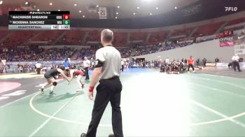 6A/5A Girls 145 Quarterfinal - MacKenzie Shearon, Redmond Girls vs McKenna Sanchez, West Salem Girls