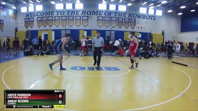 144 lbs Semifinal - Drew Rozier, Camden vs Jayce Paridon, Lake Highland Prep