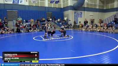 68 lbs Semis (4 Team) - Bronx Allison, Delta vs Patrick Fitts, North Posey