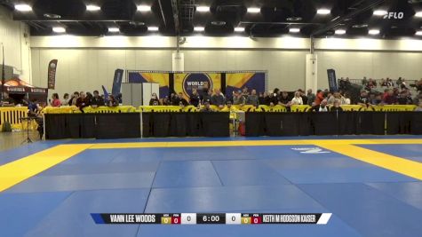 Keith M Hodgson Kaiser vs Vann Lee Woods 2024 World IBJJF Jiu-Jitsu No-Gi Championship