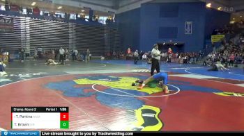 126 lbs Champ. Round 2 - Tahir Parkins, Nazareth vs Teague Brown, Syracuse