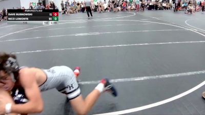 115 lbs Round 1 (6 Team) - Nico Lomonte, Wrecking Crew vs Dave Bubnowski, Yale Street