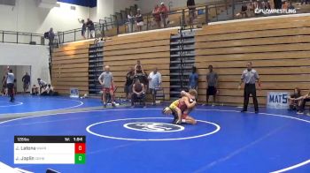 126 lbs Semifinal - James Latona, Warrior Wrestling vs James Joplin, Combat Wrestling