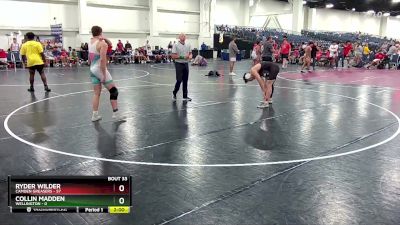 190 lbs Round 7 (10 Team) - Ryder Wilder, Camden Greasers vs Collin Madden, Wellington