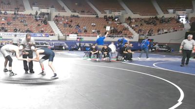 140-D2 Champ. Round 1 - Michael Sanchez, Flowing Wells High School vs Maddux Koch, Campo Verde High School