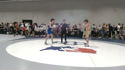 65 kg Champ. Rd Of 64 - Jake Hockaday, Nebraska Wrestling Training Center vs Tate Hisey, George Mason