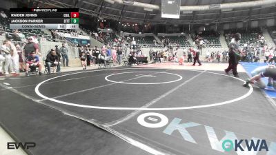 80 lbs Consolation - Raiden Johns, Collinsville Cardinal Youth Wrestling vs Jackson Parker, Standfast