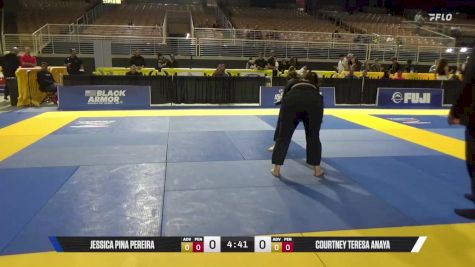 Courtney Teresa Anaya vs Jessica Pina Pereira 2025 Pan Jiu Jitsu IBJJF Championship