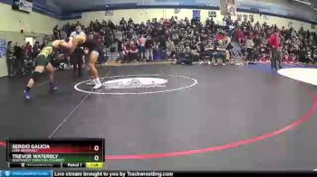 170 lbs Quarterfinal - Trevor Waterbly, Northwest Christian (Colbert) vs Sergio Galicia, Lake Roosevelt