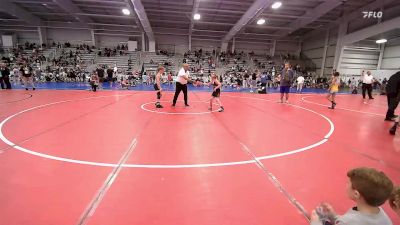 90 lbs Rr Rnd 1 - Matteo Danise, Mat Assassins Blue vs Noah Benson, Team Barracuda Elem