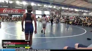 90 lbs Round 4 (8 Team) - Blake Johnson, TNWCC vs David Hill, Alabama Elite Gold