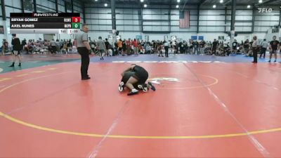 132 lbs 1 - Axel Nunes, NC PRIDE vs Bryan Gomez, RED LION WRESTLING CLUB