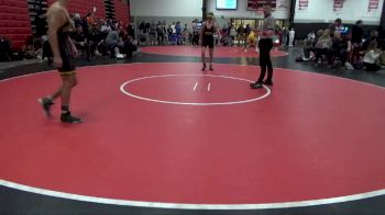 126 lbs Round 2 - Slater Thomas, Eddyville-Blakesburg-Fremont vs Finn Hallam, CR Kennedy