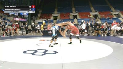 215 lbs Quarters - Duke Bartoo, Minnesota vs Aaron Ruiz-Angel, North Carolina