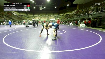 165 lbs 5th Place - Kano Graves, Bishop Union vs Keanu Garcia, Garces