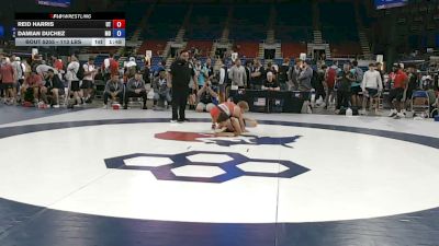 113 lbs Cons. Rd Of 64 - Reid Harris, Utah vs Damian DuChez, Maryland
