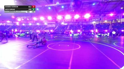 150 lbs Consi Of 16 #1 - Zaiden Hanson, Dolores Bears vs Jack Djikas, Cherry Creek HS