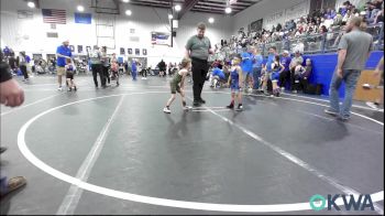 43 lbs Consolation - Zuriel Rascon, Bridge Creek Youth Wrestling vs Brantley Lynn, Lexington Wrestling Club