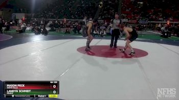 4A 126 lbs Cons. Round 3 - Landyn Schmidt, Minico vs Mason Peck, Idaho Falls