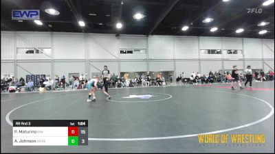 65 lbs Rr Rnd 3 - Presley Maturino, Eastside Assassins vs Aubree Johnson, Untouchables Girls RED