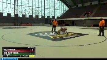 78 lbs Round 3 - Riley Hinton, Vandalia Jr Wrestling Club vs Nicholas Weber, TJ Trained