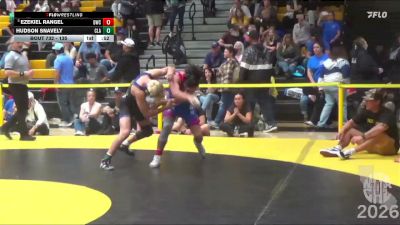135 lbs Cons. Round 4 - Ezekiel Rangel, Durham Wrestling Club vs Hudson Snavely, Clark