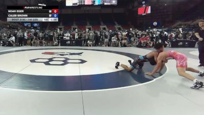 144 lbs Champ. Rd Of 128 - Noah Eger, Ohio vs Caleb Brown, New York