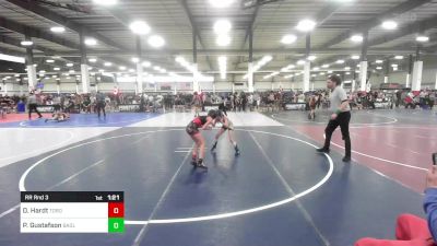 80 lbs Rr Rnd 3 - Doseehine Hardt, Torotech vs Piper Gustafson, Badlands Elite