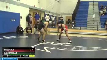 165 lbs Cons. Round 2 - Diego Cruz, Fresno City vs Gabe Carrillo, Cuesta