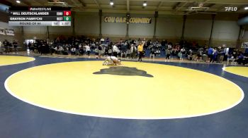160 lbs Round Of 64 - Will Deutschlander, Edmond North (OK) vs Grayson Fabrycki, West Linn (OR)