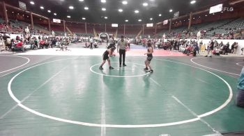 100 lbs Consolation - Avryanna Martinez, Bad Cat Wrestling Club vs Marcos Sanchez, New Mexico Punishers