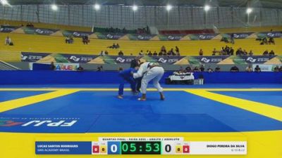 DIOGO PEREIRA DA SILVA vs LUCAS SANTOS RODRIGUES 2026 FPJJ Campeonato Paulista