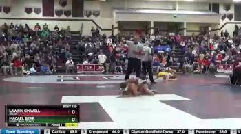 126 lbs Round 3 - MaCael Bear, South Tama County vs Lawsin Sinwell, Solon