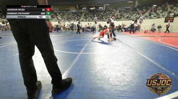 Final - Addison Ross, East Kansas Eagles vs Gunnar Coltharp, Harrah Little League Wrestling