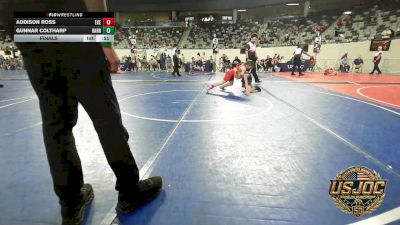 Final - Addison Ross, East Kansas Eagles vs Gunnar Coltharp, Harrah Little League Wrestling